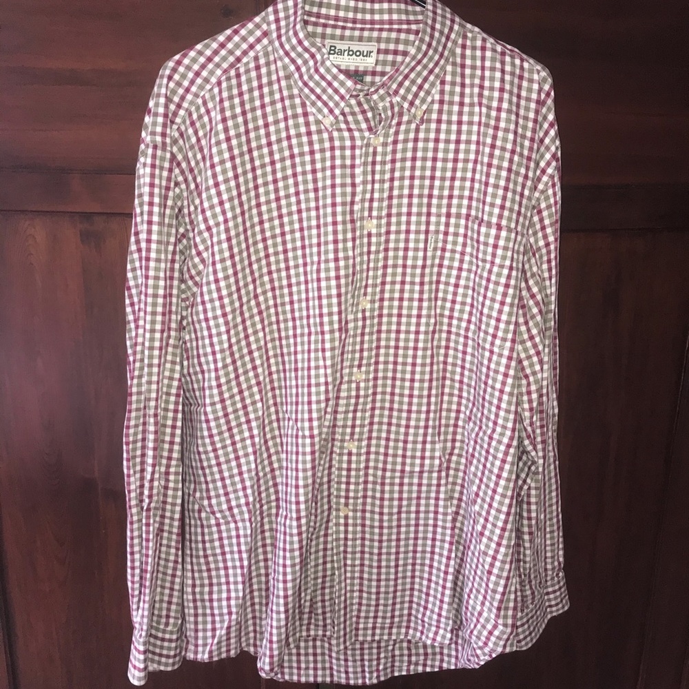 Barbour men’s button down XL